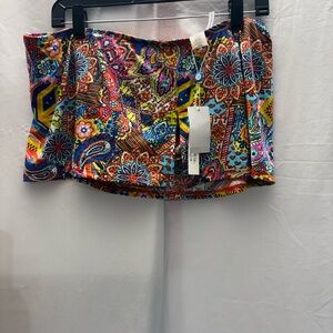 Bleu Rod Beattie Multicolor Paisley Swim Top